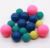Colorful Bright Solid 27mm 32mm 45mm 50mm Bouncy Ball Various Design Wholesale Option Eyeball High Rubber Bouncing Ball